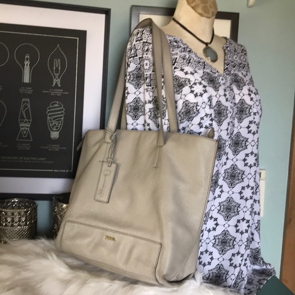 fossil madison tote